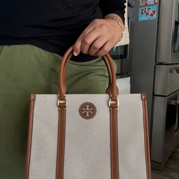 New Tory Burch small canvas tote - Picture 8 of 10